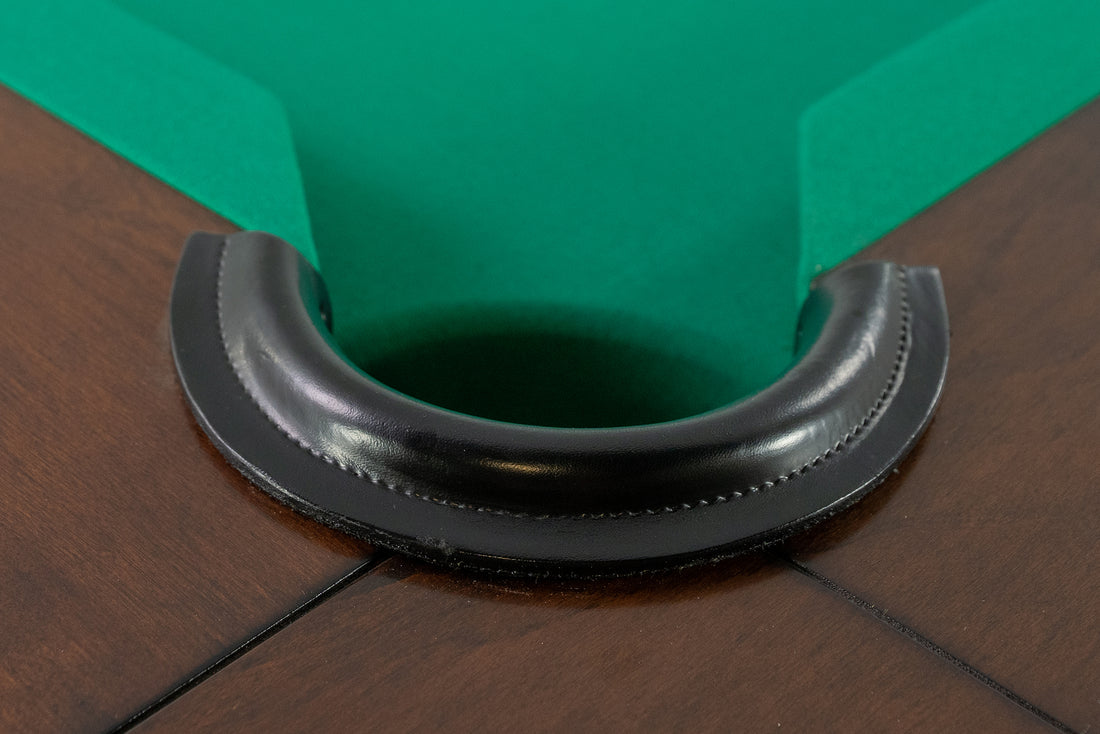 Legacy Billiards Drop Pocket Closeup