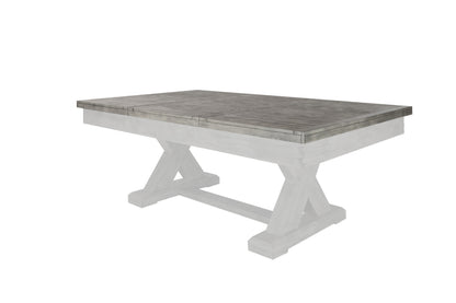 Legacy Billiards 7 Ft Outdoor Dining Top in Ash Grey Finish